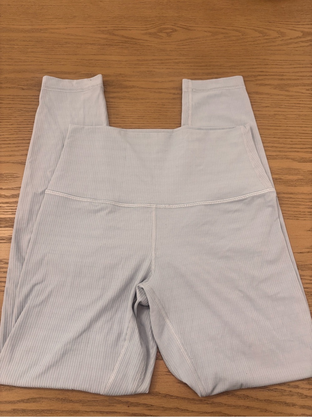 lululemon athletica Ribbed High-Waist Leggings - Light Blue